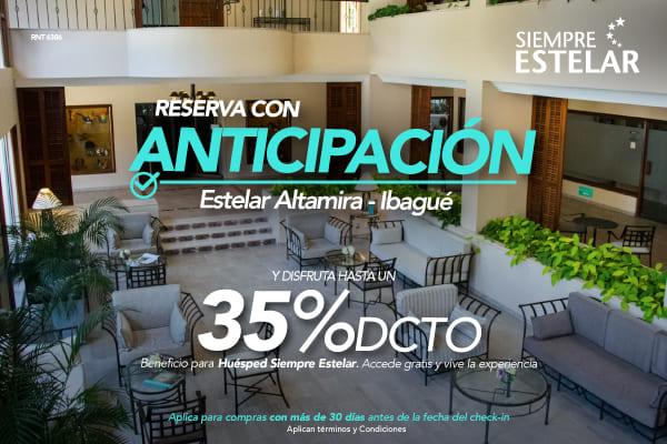 Book in advance ESTELAR Altamira Colombia - Ibague Book in advance ESTELAR Altamira Colombia - Ibague